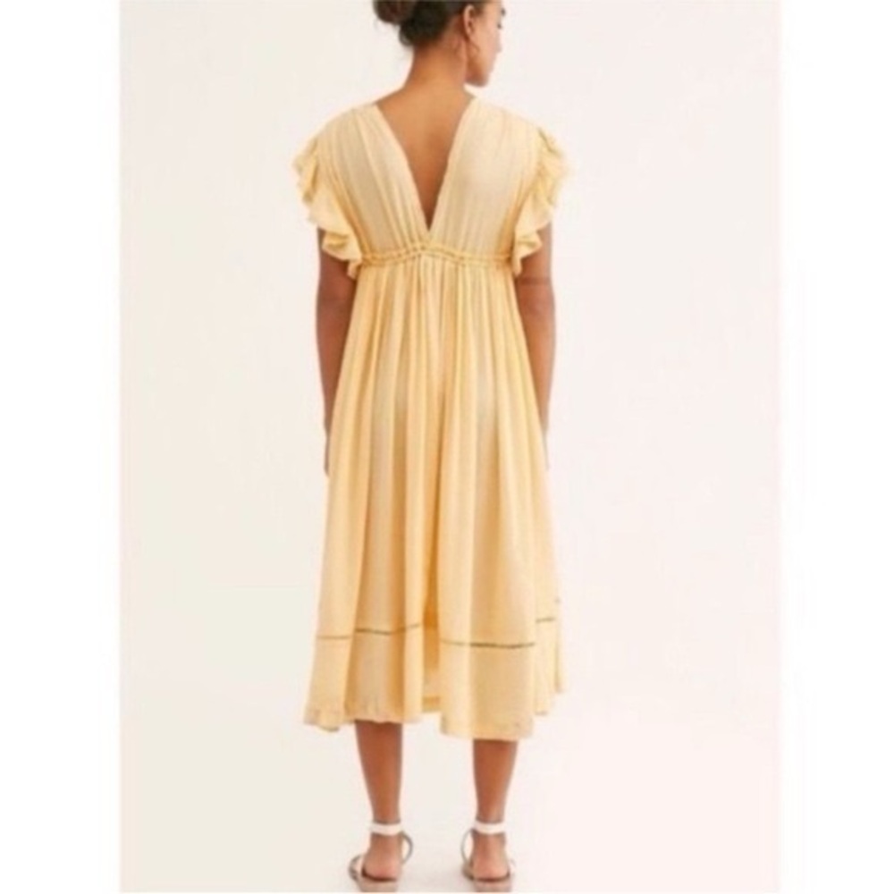 NWOT Free People Will wait for you Midi Dress - Picture 2 of 8